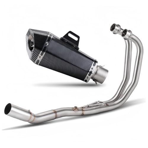 Tuyau d'échappement pour Yamaha MT03 R25 MT25 2015-2024 - Silencieux de moto haute performance