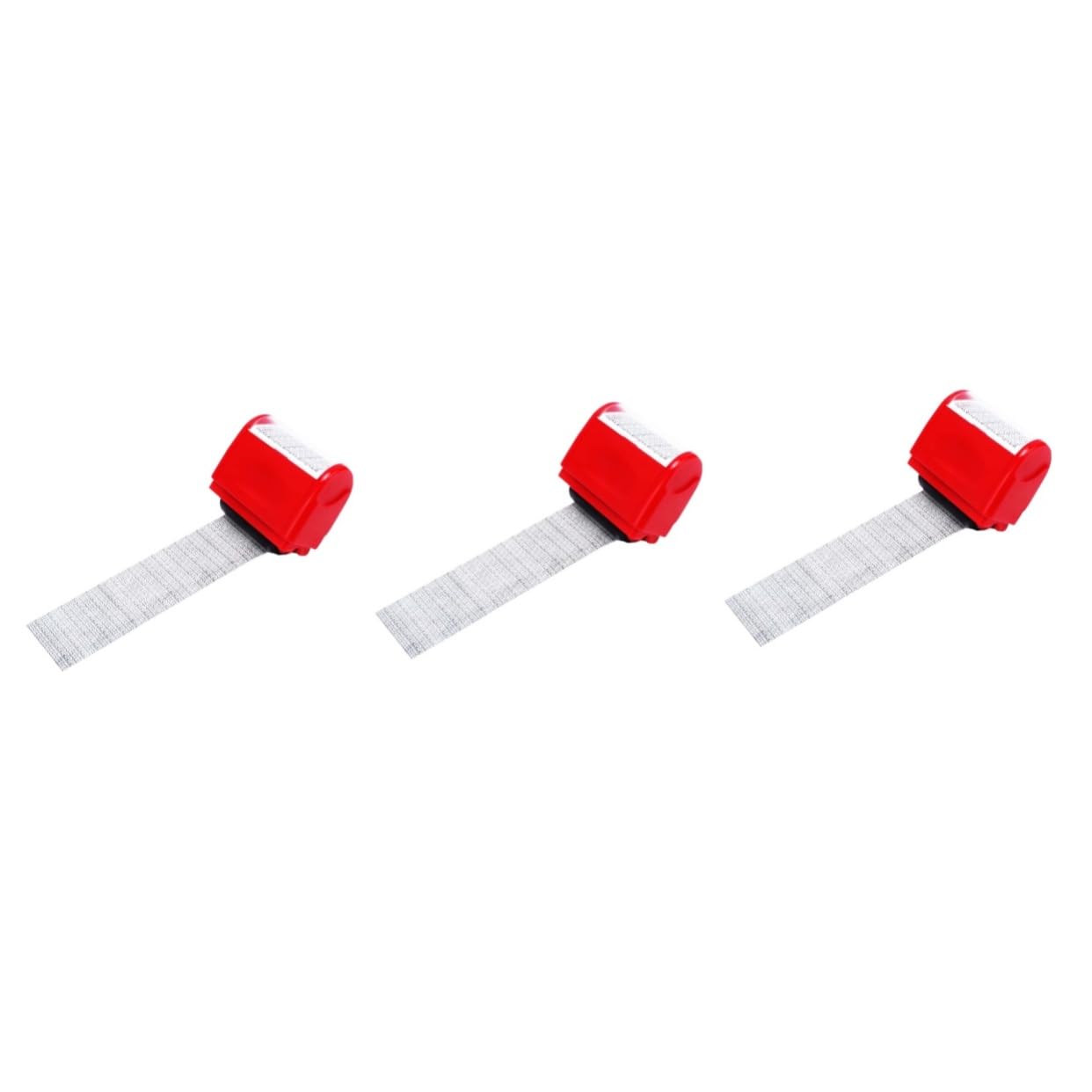 Operitacx 3pezzi Mini Roller Stamp Autoinchiostrante Per Protezione Privacy Timbro Di Sicurezza Per Ufficio e Documenti Design Compatto e Portatile Protezione Da Codici Confidenziali Per