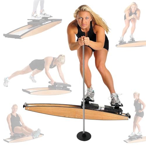 Simulador de esquí para ejercicio de piernas miniatura 1