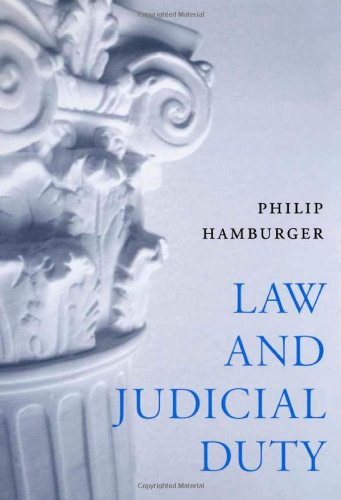 Law and Judicial Duty