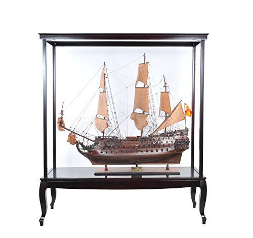 Old Modern Handicrafts Display Case For Ship No Glass Collectible, X-Large #TOP3