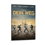 KCBCMFDS Póster de película de peregrinación, lienzo decorativo para pared e impresión artística moderna para decoración de dormitorio familiar, 40 x 60 cm