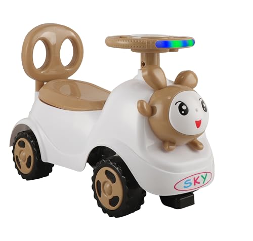 Image of JoyRide Sky Ride-On Baby /Kids Ride for Boys & Girls 1-3 Years Brown