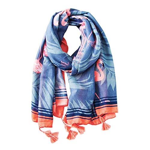 JN&LULU Womens Cotton Large Mulberry Scarf Long Satin Scarf Fashion Designer Lightweight Wraps 70