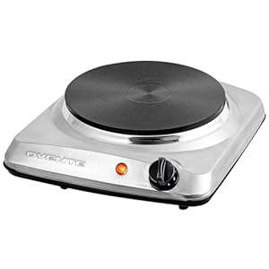 OVENTE Electric Countertop Single Burner, 1000W...