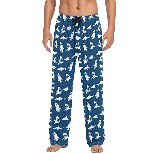Tropical Palm Trees Pajama Pants Mens Lounge Pants Straight-Fit Men Pajama Bottoms