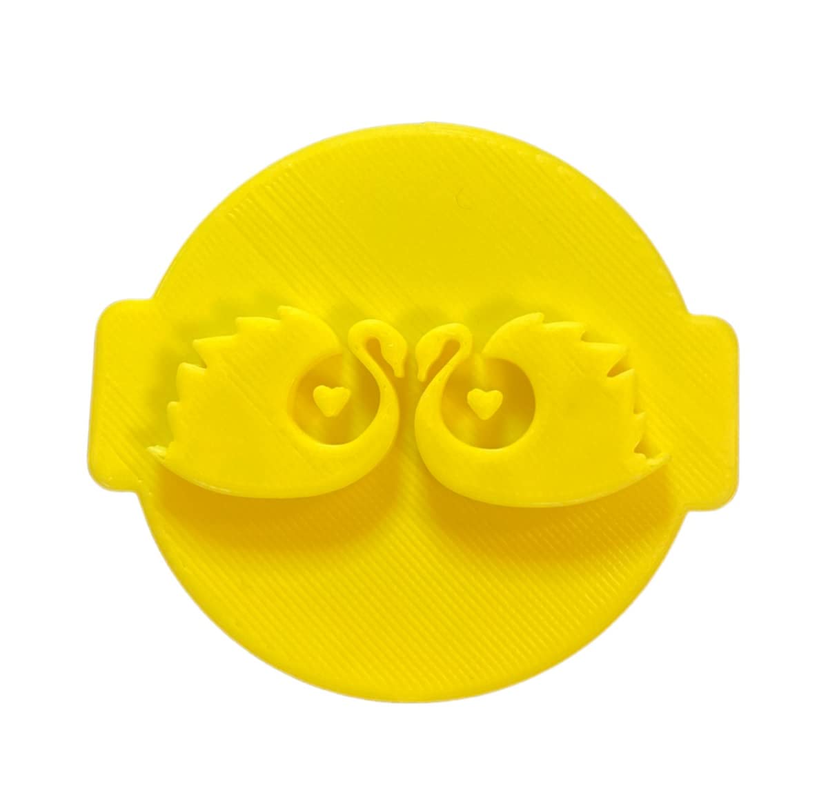 The Cookie Cutter Hub Swans Embosser No 110 /Stamp for Cupcakes Fondant Icing Clay Cake Baking Decoration