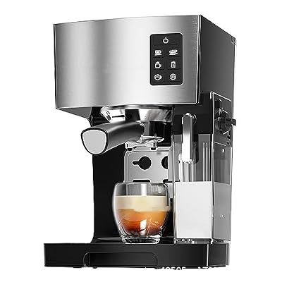 OISNGWNG Automatic Coffee Machine Home Small Italian Milk Brewing Integrated Appliances