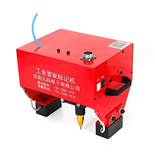Pneumatic Dot Peen Marking Machine for VIN Code Chassis Number Rotary Marking (Pneumatic - 110 * 70mm)