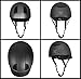 TuffRider Starter Carbon Fiber Print Horse Riding Helmet | Comfortable ABS SEI-Certified Protective Equestrian Head Gear-Black-Medium