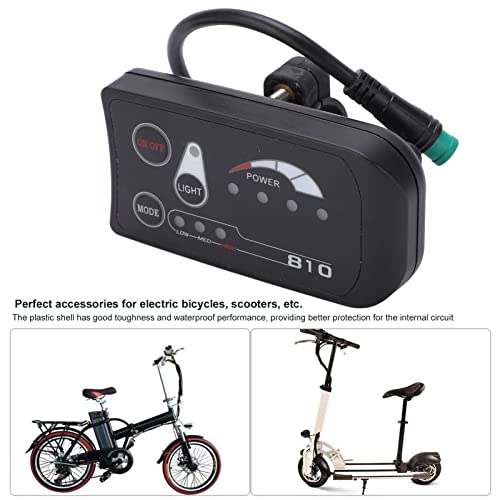 LED-displaypaneel voor elektrische fiets, 36V 48V LED-displaybedieningspaneel voor elektrische fietsmodificatie - Afbeelding 5