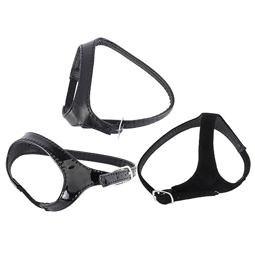 Holibanna 3 Par Lazy Shoe Shoesnore Buckle Holding Shoe Straps Avtagbara Skoremmar Skotillbehör Högklackade Skosnören Läder Skosnöre Skospänne Skorem För Fixering Anti-Fall Skosnöre