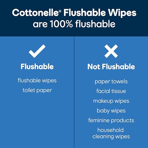 Cottonelle 10036000103585 Flushable Wet Wipes - 1 Refill Pack thumb #5