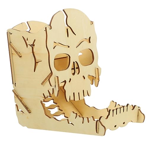 CIYODO Torre Di Dadi in Legno Distributore Di Dadi Portatile Accessorio Leggero E Compatto