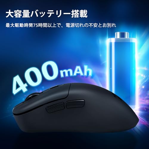 Redragon Redragon M818-STD ワイヤレス ゲーミングマウス の商品画像 5