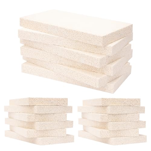 18 Pieces Insulating Fire Brick for Ovens, Kilns, Blacksmith, Fireplaces, Forges 9' x 4.5' x 0.79' 2310F Rated Insulating Fire Bricks