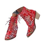 bottine rouge san marina Largeur de la Chaussure: Normal, la conception ergonomique rend vos pieds confortables.