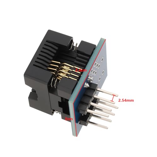 Adaptador SOP8 a DIP8 de 150 mil convertidor de enchufe IC 4
