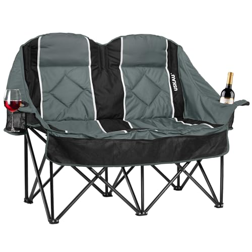 USKAU Oversized Double Camping Loveseat