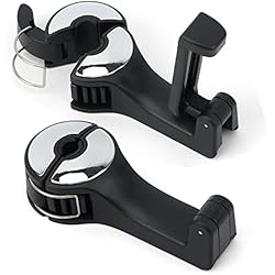 Soporte De Teléfono Móvil Multifunción 360O ZOOQUE Ganchos para Reposacabezas,Multifunción de Soporte para Reposacabezas,Rotación de 360º y Soporte Para el Teléfono (2pcs/4pcs)