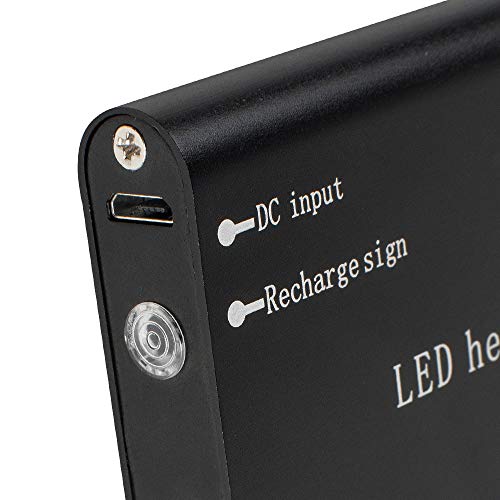 Funwill Led Dental Headlamp, Medical Binocular Loupes Rechargeable Dental Headlight Battery For Dental Surgical Medical thumb #5