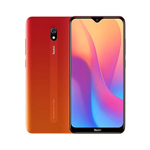 Xiaomi Redmi 8A Smartphone, 2GB 32GB, 6,22" Pantalla, Snapdargon 439 Octa Core, 5000mAh, 12MP AI Cámara Trasera, 8MP Cámara Frontal, Versión Global (Rojo)