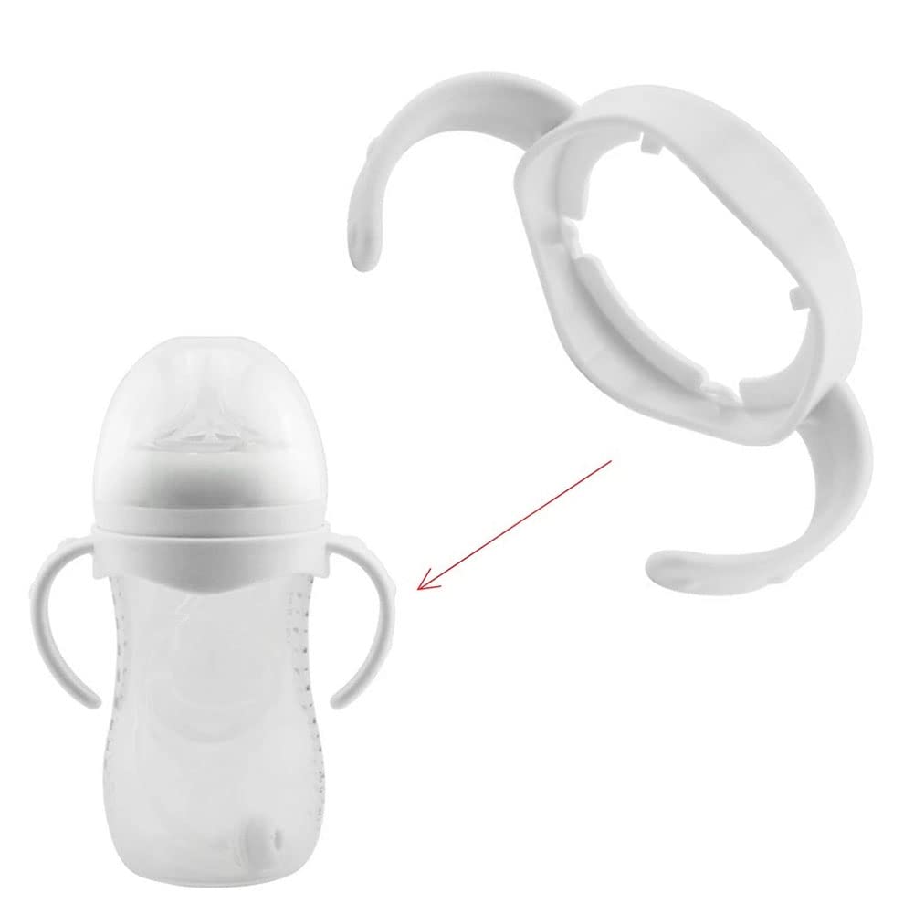 Morofme 2 manici per biberon Avent Natural Wide Mouth in vetro PP, accessori per biberon