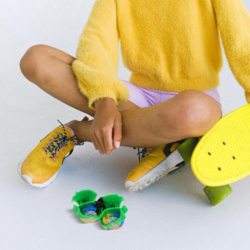 Patins à roulettes avec roues LED colorées Cabilock, style et sécurité extérieurs