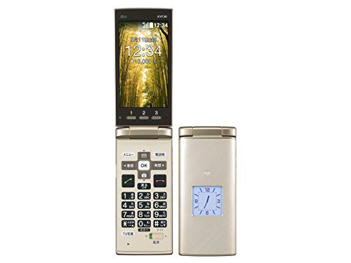 KYF36 ゴールド 新品未使用 本体 充電器付き 41z79D55oaL.jpg