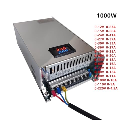 Alimentation Industrielle réglable 1000 W CA CC pour tension variable 0-48V - 3
