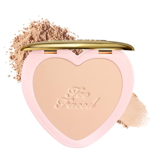 Too Faced Born This Way Soft Blur Flexible Finish Setting Powder | Blurring, Silky Smooth Pressed Powder Formula + Soft Focus Finish, Non-Comedogenic, 0.16 Ounce, Light