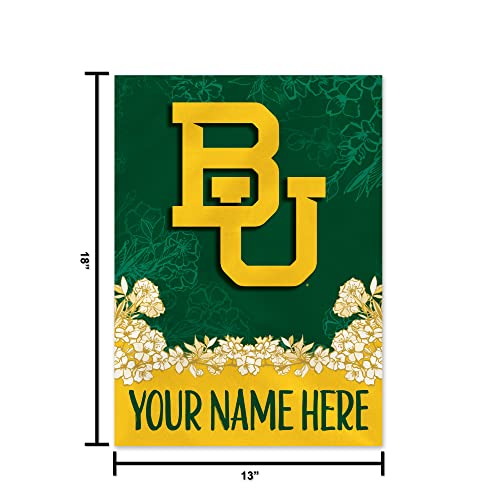 Image of Rico Industries NCAA Standard /Primary Personalized Garden Flag