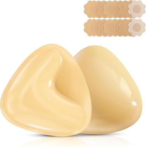 BAKEVIC Klebe BH,Push up Pads,Klebe BH Push up,Pushpads Doppelseitig Klebende Pushup Nippelcover,2 IN 1Push up BH Wiederverwendbar & Waschbar Nippli Pads Sticky Bra Silikon Pads für A-D Cup BAKEVIC Klebe BH,Push up Pads,Klebe BH Push up,Pushpads Doppelseitig Klebende Pushup Nippelcover,2 IN 1Push up BH Wiederverwendbar & Waschbar Nippli Pads Sticky Bra Silikon Pads für A-D Cup
