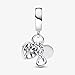 ZURWTCH Dangle Charm Fit Women Bracelet Necklaces Fashion Gifts 925 Sterling Silver DIY Jewelry (Family Infinity Triple Dangle Charm 690)