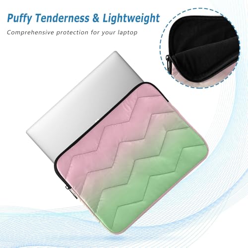 Funda para laptop Pink Green Gradient 15-16 pulgadas miniatura 5