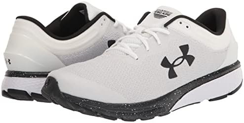Under Armour Men's Charged Escape 3 BL Road Running Shoe, White (101)/Black, 8.5 | Image 6