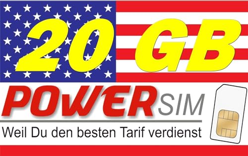 LycaMobile Prepaid SIM USA 10 GB 5G /4G LTE Unbegrenzte internationale Anrufe und SMS 30 Tage