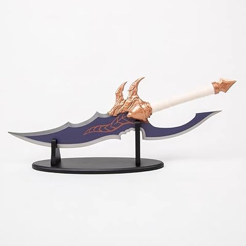 sanshimoxing 21.8" Jinwoo Sung Sword Metal Venom Fang Sword Suitable for Cosplay Decoration, not Sharp Cover
