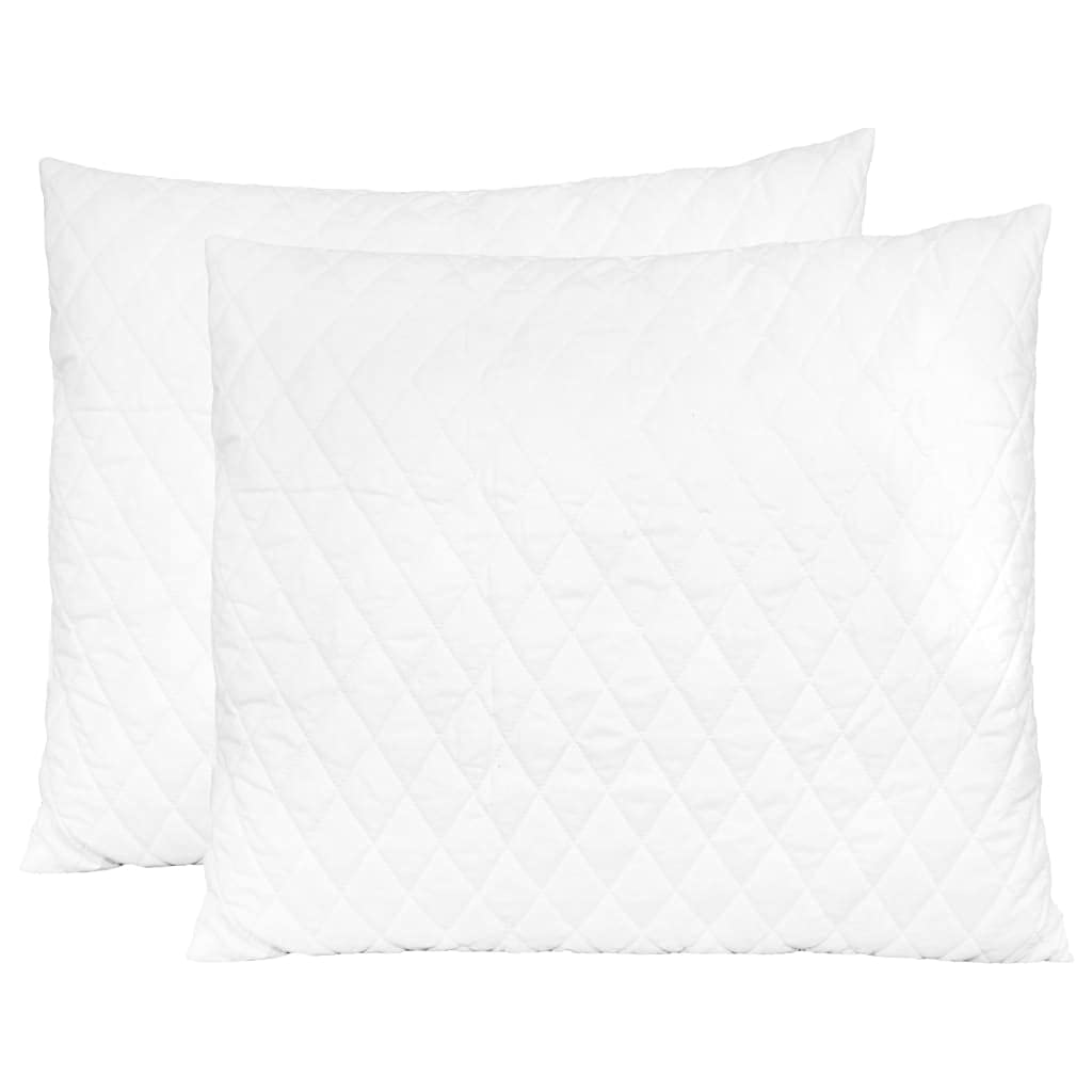 Set di 2 cuscini ortopedici, 70 x 60 x 14 cm, in memory foam, supporto per il collo anti-stress con custodia traspirante