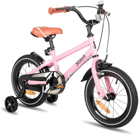 STITCH Bicicleta Infantil 14/16/18/20 Pulgadas para niñas y niños...