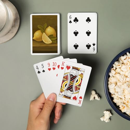Lantern Press Lemons, Baraja de Poker 52 cartas miniatura 2