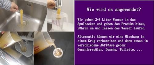 Neusol OT – biologischer Aktivator für biologische Kläranlagen. Reduziert Schlammschaumgerüche. Verbessert die Qualität des Ablaufwassers für die Bewässerung oder Außenreinigung (OT, 450, gr)