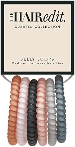 The Hair Edit Jelly Loops Creasless Ponytail Holders