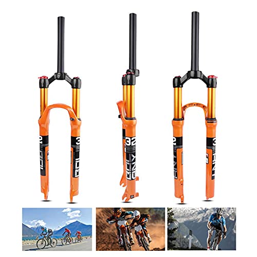 Fourche de VTT à air anti vibrations en magnésium pour roues 27.5 et 29 pouces - 8