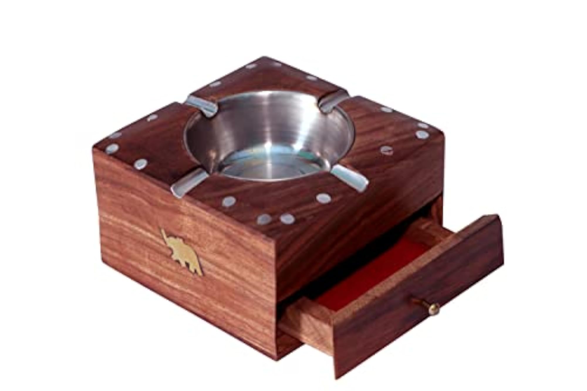 Creative Ashtray for Home and Garden with Drawer
