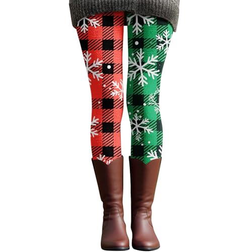 Einzigartige Weihnachtsleggings für Damen, Weihnachtsmann-Hose,...