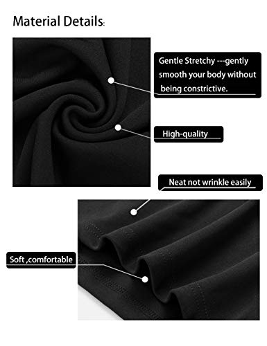 Nature Comfy Elegant Womens Wear to Work Casual one Shoulder Belted Pencil Dress with Pockets4