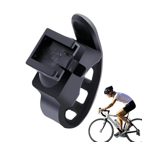 Strap Mount Cycling Taillight | Rear Tail Light Saddle Support Holder | Band Replacement | Easy To Install | Flexible Silicone | Making It Versatile Option | Black | For Different Models & Types