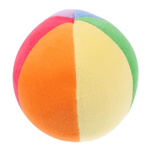 Yardwe Quietschspielzeug Für Hunde Interaktiver Kauball Aus Plüsch Gefüllter Ball Für Kleine Und Große Hunde Spielerisches Hundespielzeug Zum Quietschen Und Kauen
