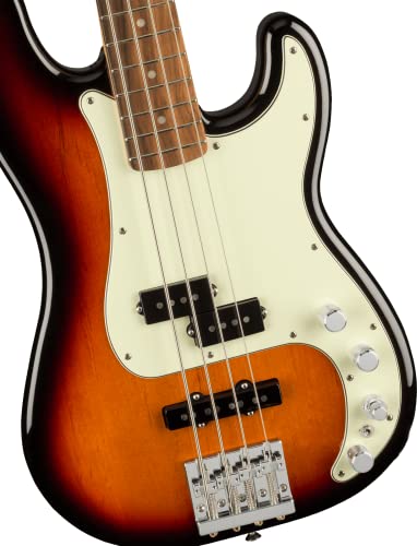 Fender Player Plus Precision Bass, 3-Color Sunburst, Pau Ferro Fingerboard #TOP2